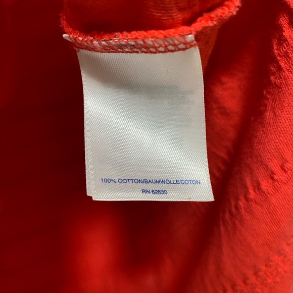 Lands’ End Braided Striped Top Pink - Picture 8 of 8